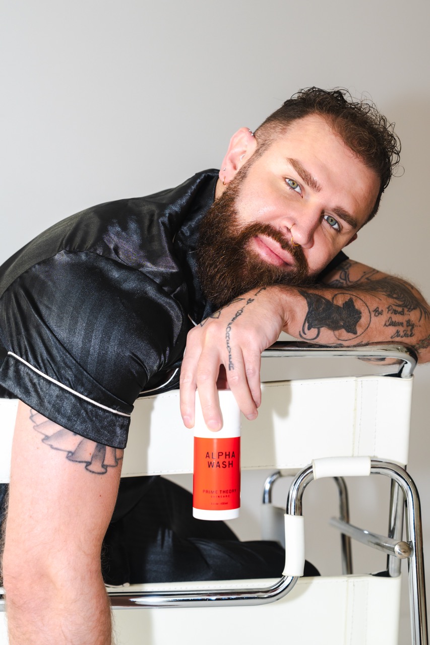 Alpha Wash product photography