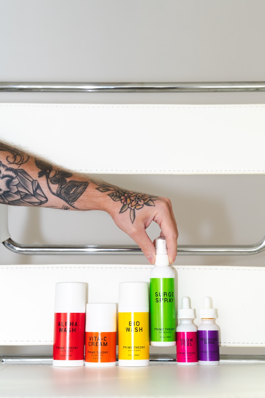Surge Spray product photography