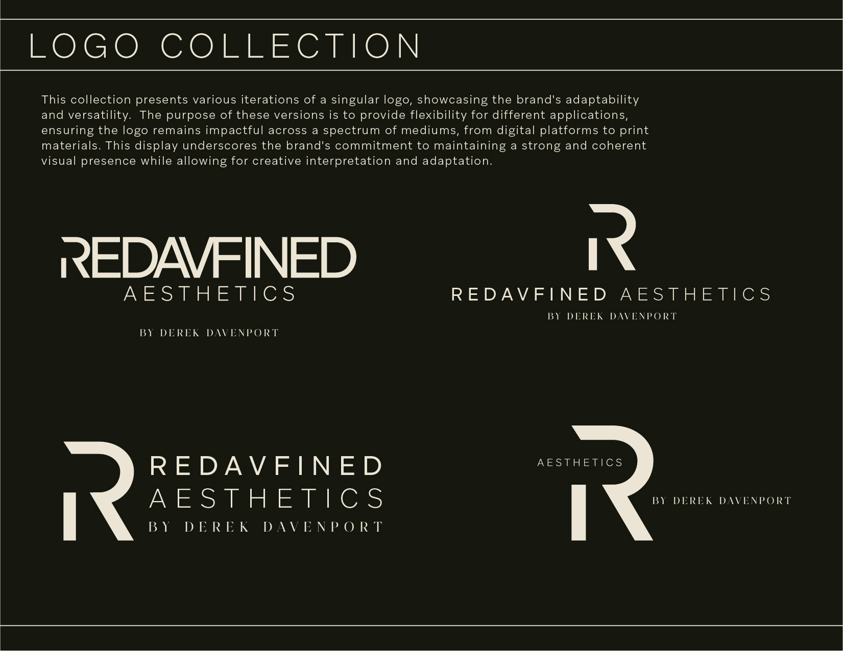 Redavfined logo collection page